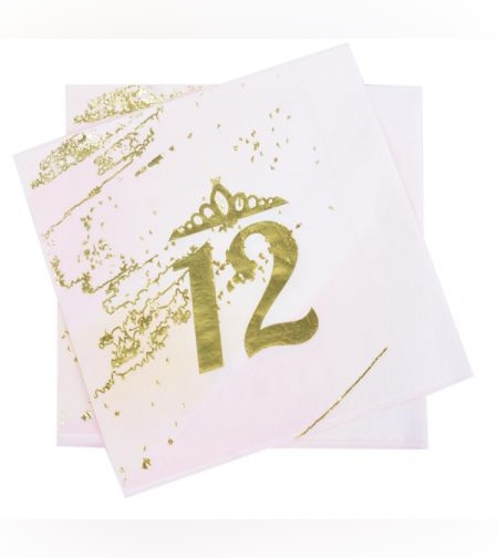 מפיות נייר  16 יח - מזל טוב 12