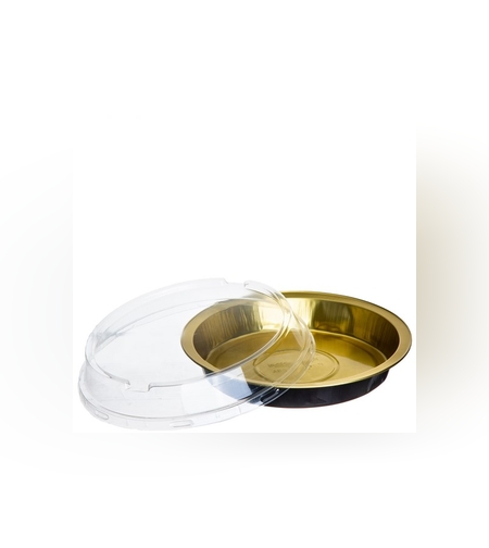 תבנית שחור זהב קינוח עגול