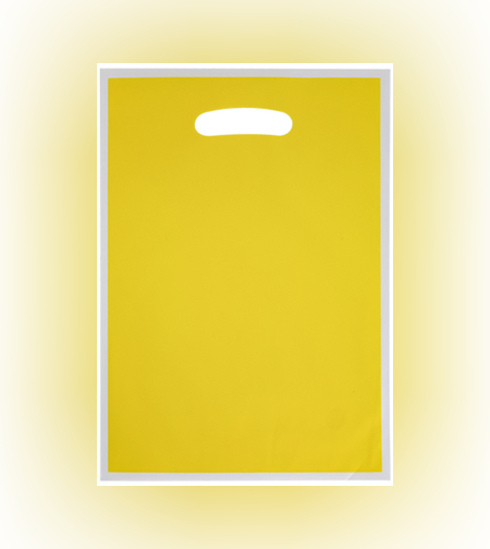 שקיות הפתעה ניילון מסגרת (10יח') - צהוב