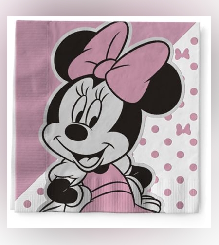 מפיות נייר 2 שכ 33X33סמ 16 יח- מיני מאוס קלאסי