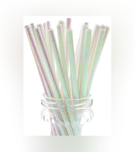 קשים נייר מבריק לבן פנינה מטאלי 25 יח