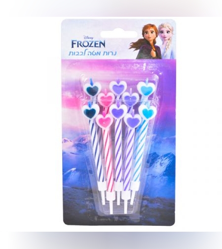 נרות מטה לבבות - פרוזן