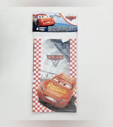 שקית נייר 4יח - מכוניות