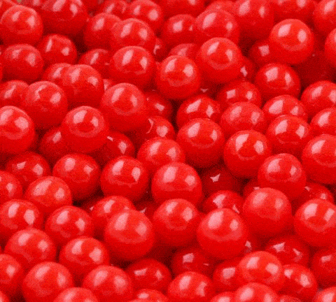 חרוזי סוכר קישוט - בורדו