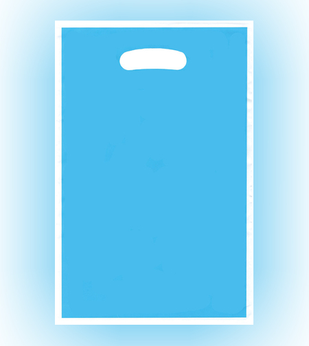 שקיות הפתעה ניילון מסגרת (10יח') - תכלת