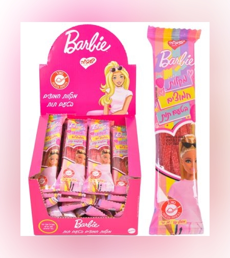 ממתק מקלות חמוצים בטעם תות - ברבי