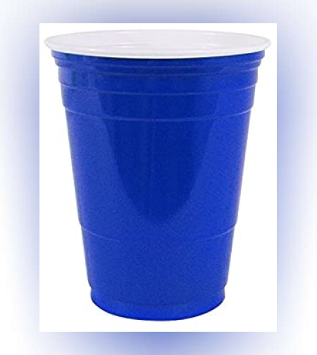 20 כוסות בירה כחולות חצי ליטר