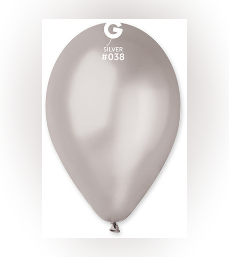 בלון G11 מטאלי 38 - כסף