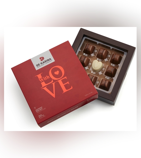 פרלין 9 WITH LOVE-  De ART גר 100