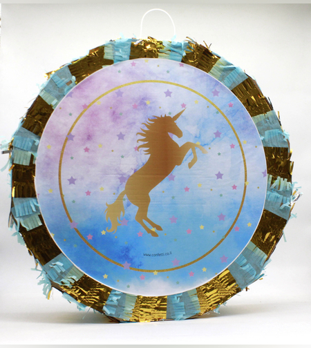 פיניאטה חד קרן זהב