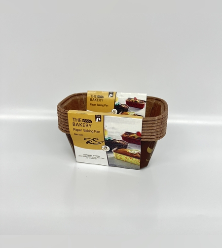 תבניות אינגליש מיני מנייר בחבק מעורב צבעים (8 יח')