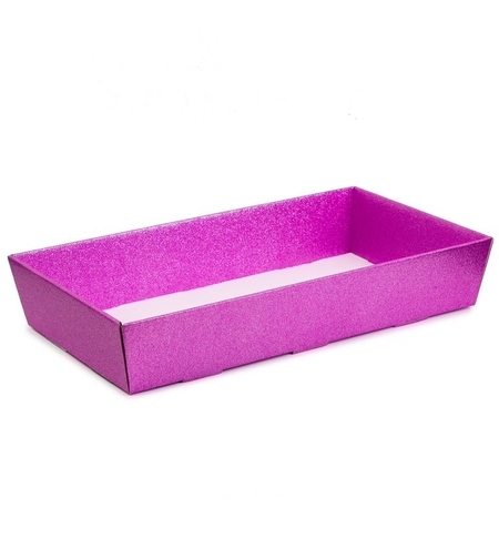 מגש קרטון מודבק+גב 30/18/8 ס