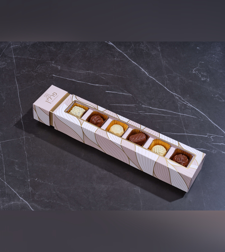 פרלין מארז 6 מאורך יוקרתי