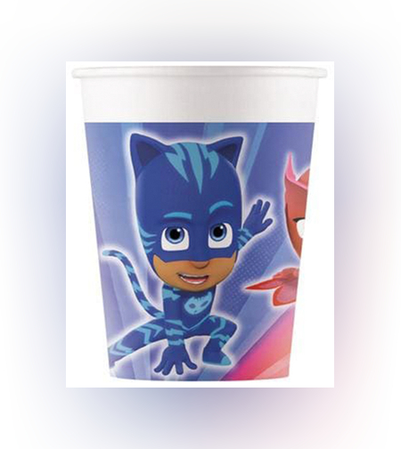 כוסות נייר 200מל 8יח-כוח פיגיי