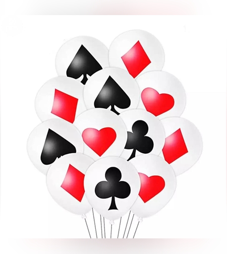 פוקר - מארז בלונים 12