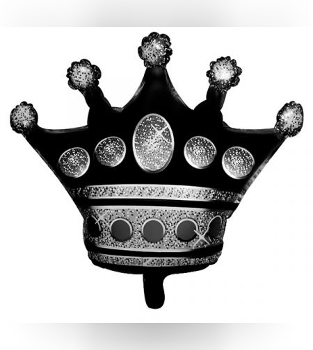 בלון מיילר 18 - כתר שחור (C)