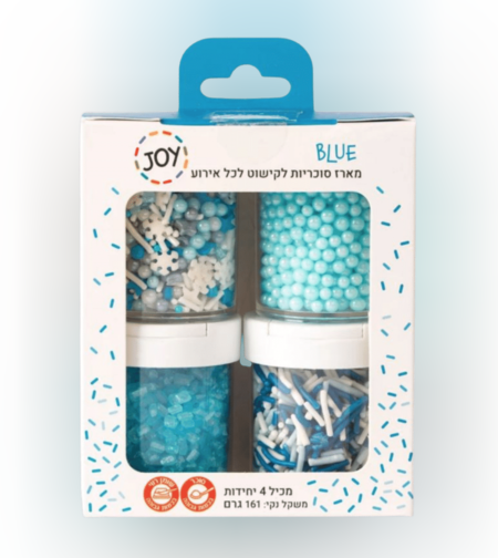 Sprinkles - סוכריות ג'וי מאגדת כחול - 160 גרם