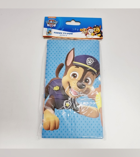 שקית נייר בסיס 6 יח- מפרץ ההרפתקאות