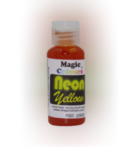 צבע ג'ל ניאון - צהוב