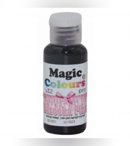צבע ג'ל - ורוד בזוקה Magic Colours