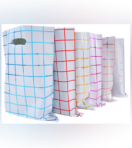 שקיות הפתעה מטאלי משובץ (10יח') - אדום