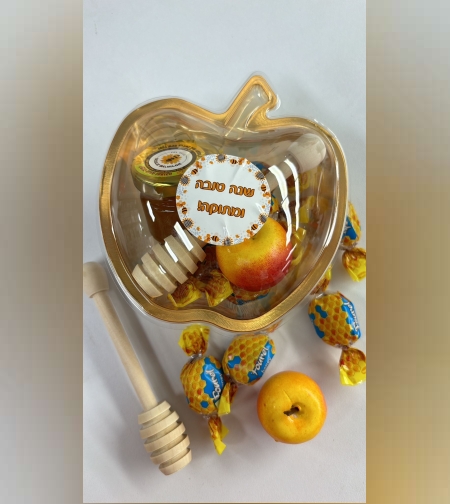 מארז ראש שנה תפוח שקוף