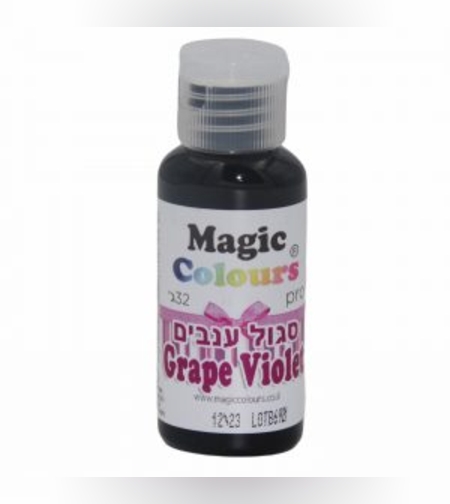 צבע ג'ל - סגול ענבים Magic Colours