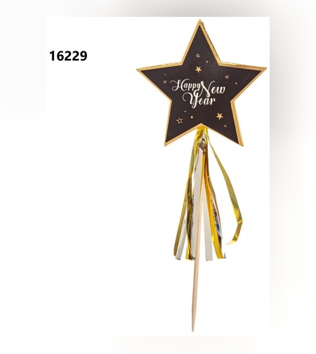 קיסמים HAPPY NEW YEAR * 6 יח'