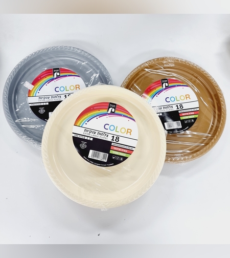 צלחת COLOR 10 תבניכל-אר' 18