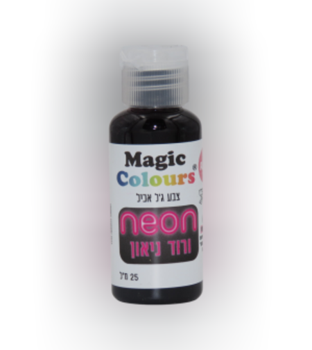 צבע ג'ל ניאון - ורוד