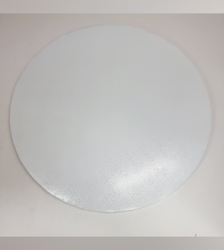 תחתית לעוגה עגולה לבן 1 ס'מ קוטר 34 ס'מ, 116AI