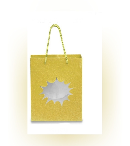 שקית נייר+חלון 20/25/10 ס