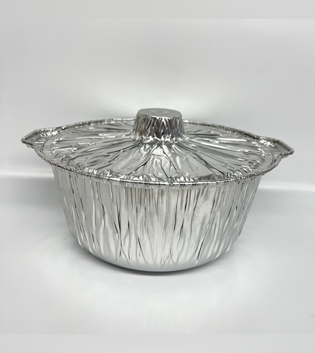 סיר אלומיניום גדול + מכסה