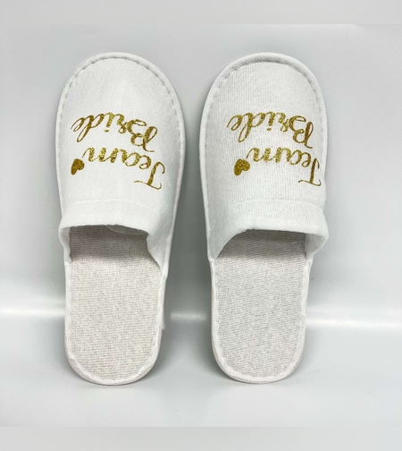 כפכפי בד Team Bride