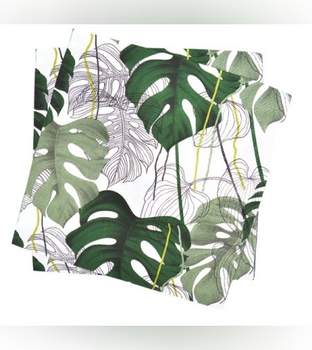 מפיות נייר  20 יח' - עלים טרופי