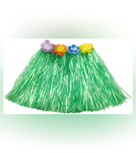 חצאית הוואי ירוקה 40 ס