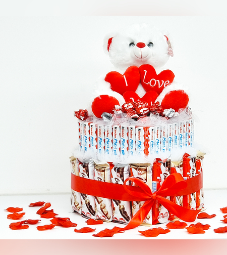 מארז דובי לב I LOVE YOU