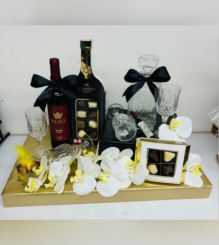 מארז סט יין