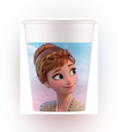 כוסות נייר 200מל 8יח' - פרוזן II רוח אביבית