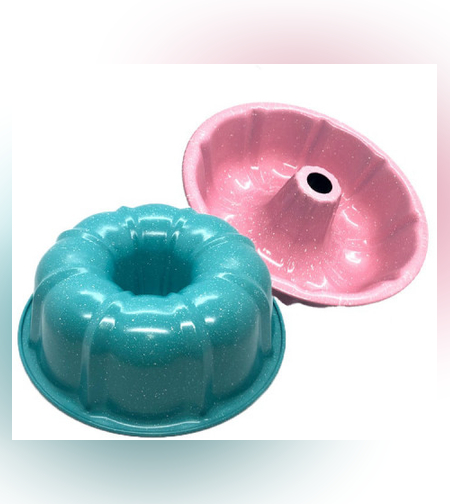 תבנית בבקה עם חור טפלון צבעונית סמ ES-3031