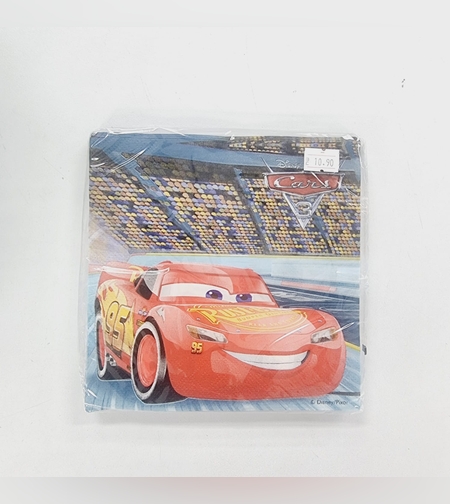 מפיות נייר דו שכבתי 20 יח - מכוניות 3