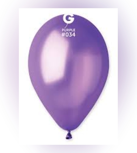 בלון G11 מטאלי 34 - סגול כהה