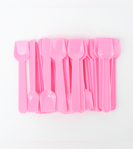 כפיות גלידה 30 יח' ורוד בייבי