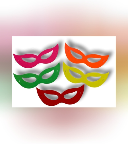 מסיכה נייר צבעוני אולטרא מארז 6 יח / מחיר למארז