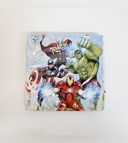 מפיות נייר 33X33סמ 20יח-הנוקמים קמעים