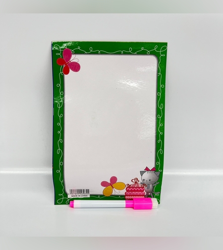 לוח מחיק עם טוש