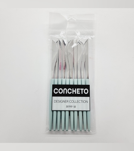 סכין (10יח') מנטה כסף