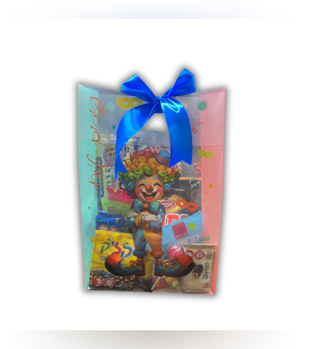 משלוח מנות בשקית ליצן