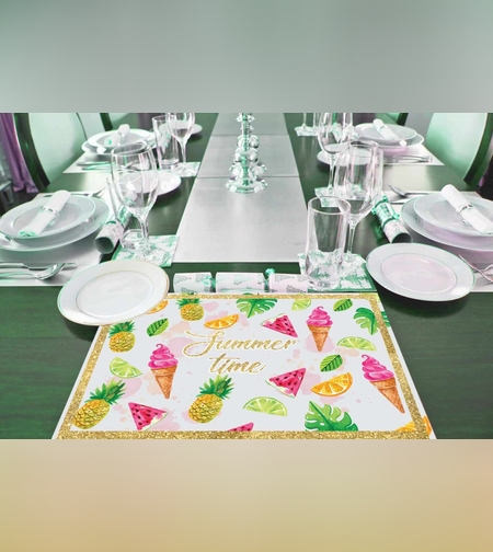 פלייסמנט 25יח' גודל 35*25 דגם קיץ