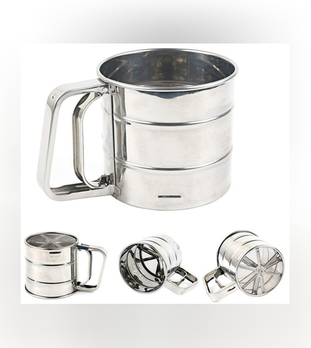 נפה ידנית קפיץ קטנה 10*9 סמ